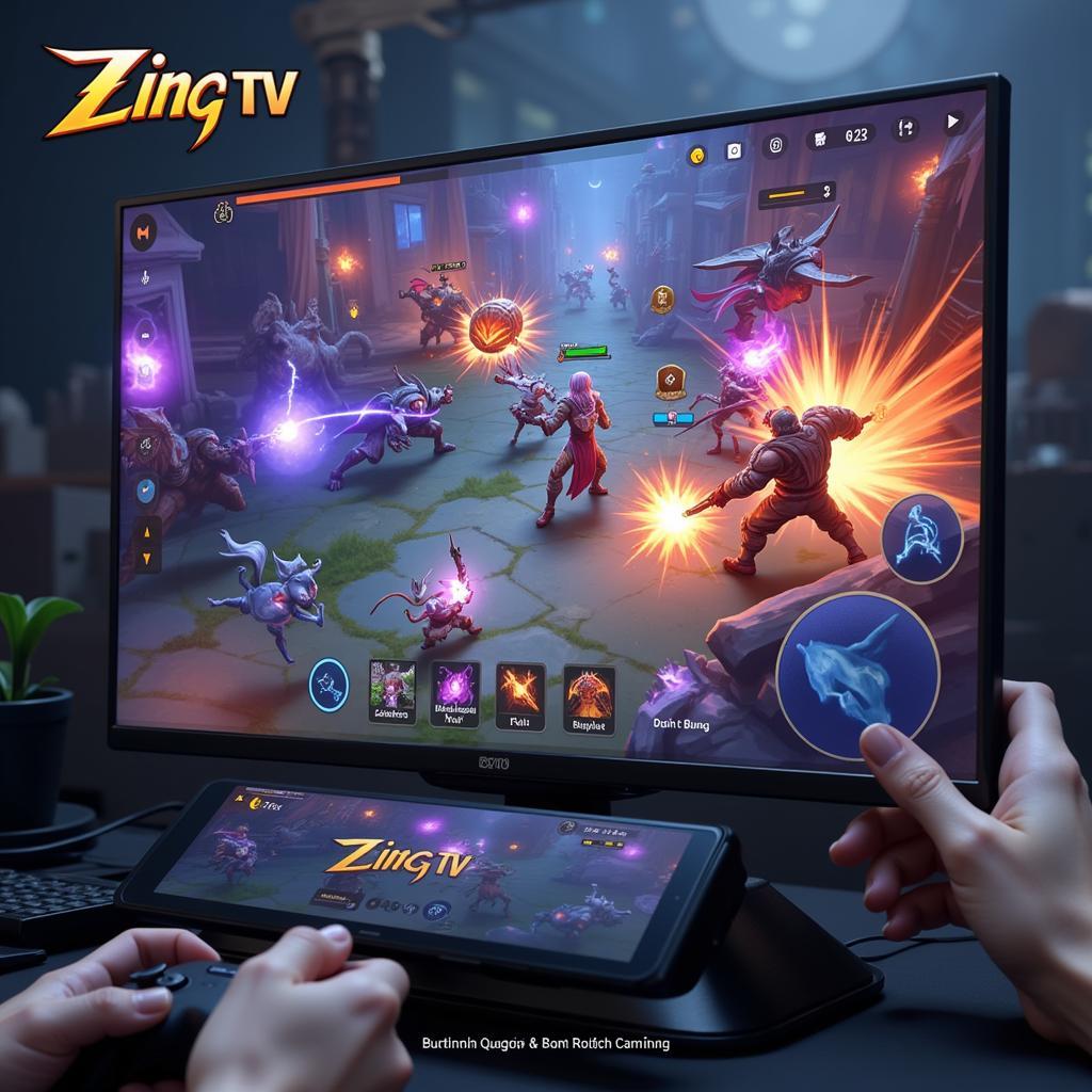 Gameplay Huyễn Thanh Vương Quốc Ảo Zing TV