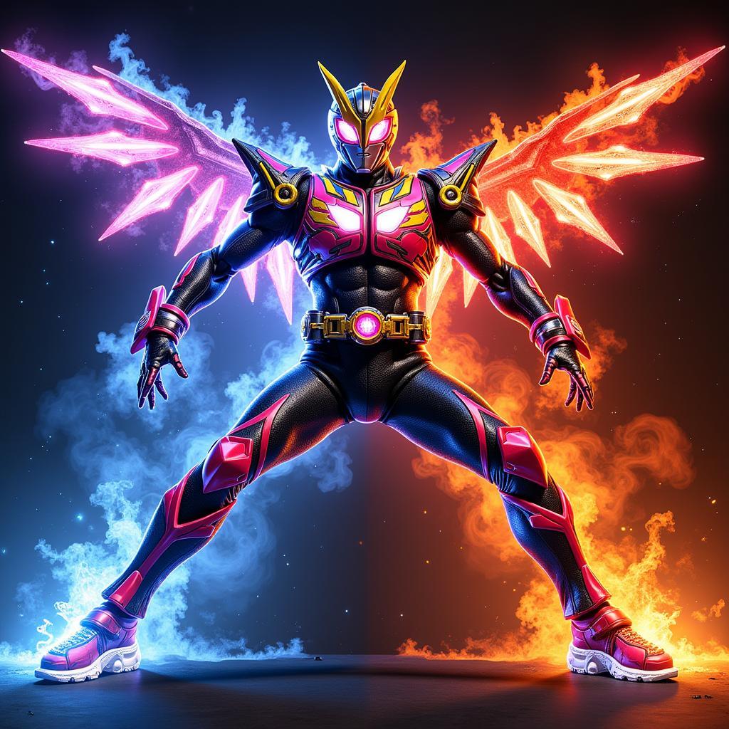 Kamen Rider biến hình đầy ấn tượng