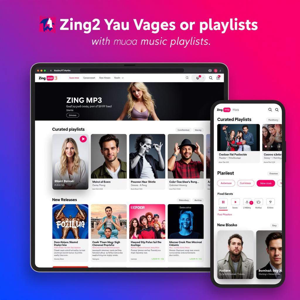 Khám phá âm nhạc trên Zing MP3