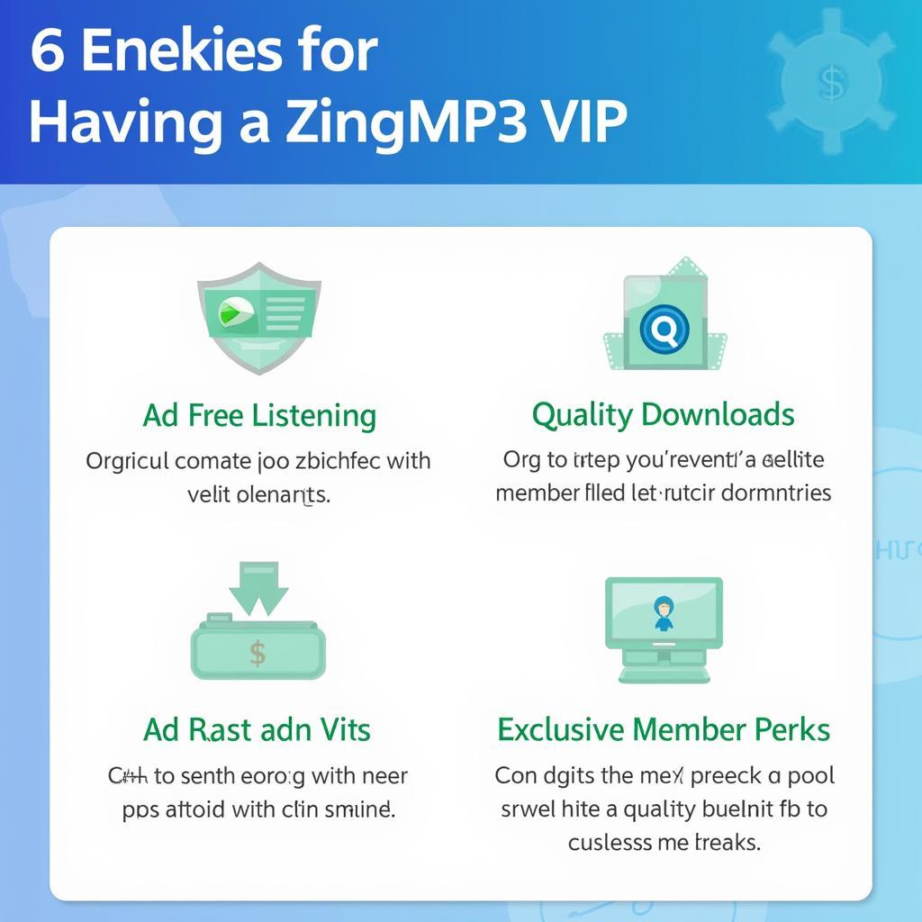 Lợi ích của tài khoản VIP Zing MP3