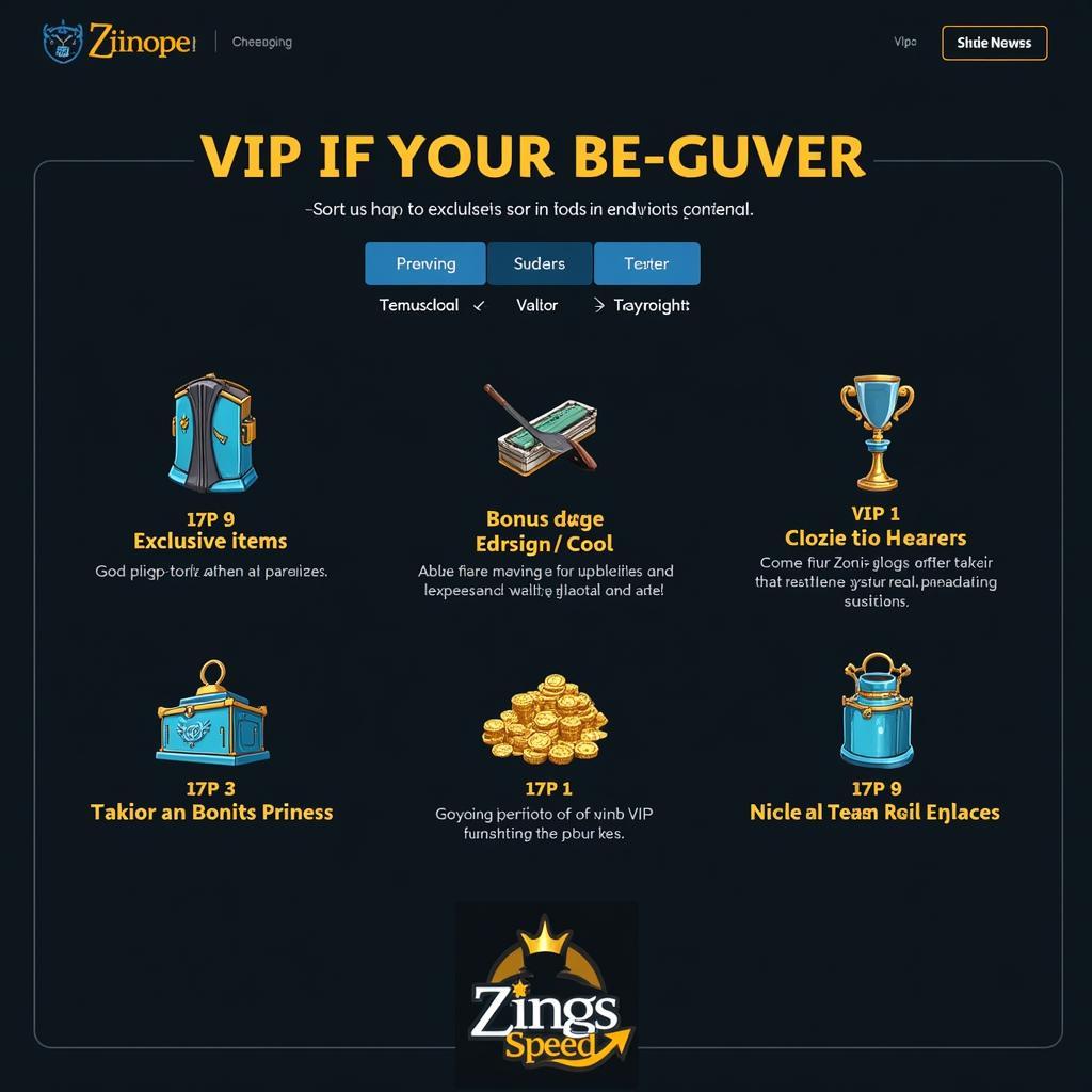 Lợi ích khi mua VIP Zing Speed