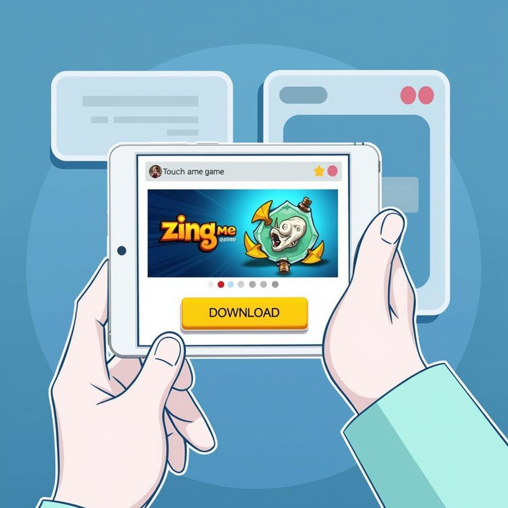 Tải game touch trên Zing Me