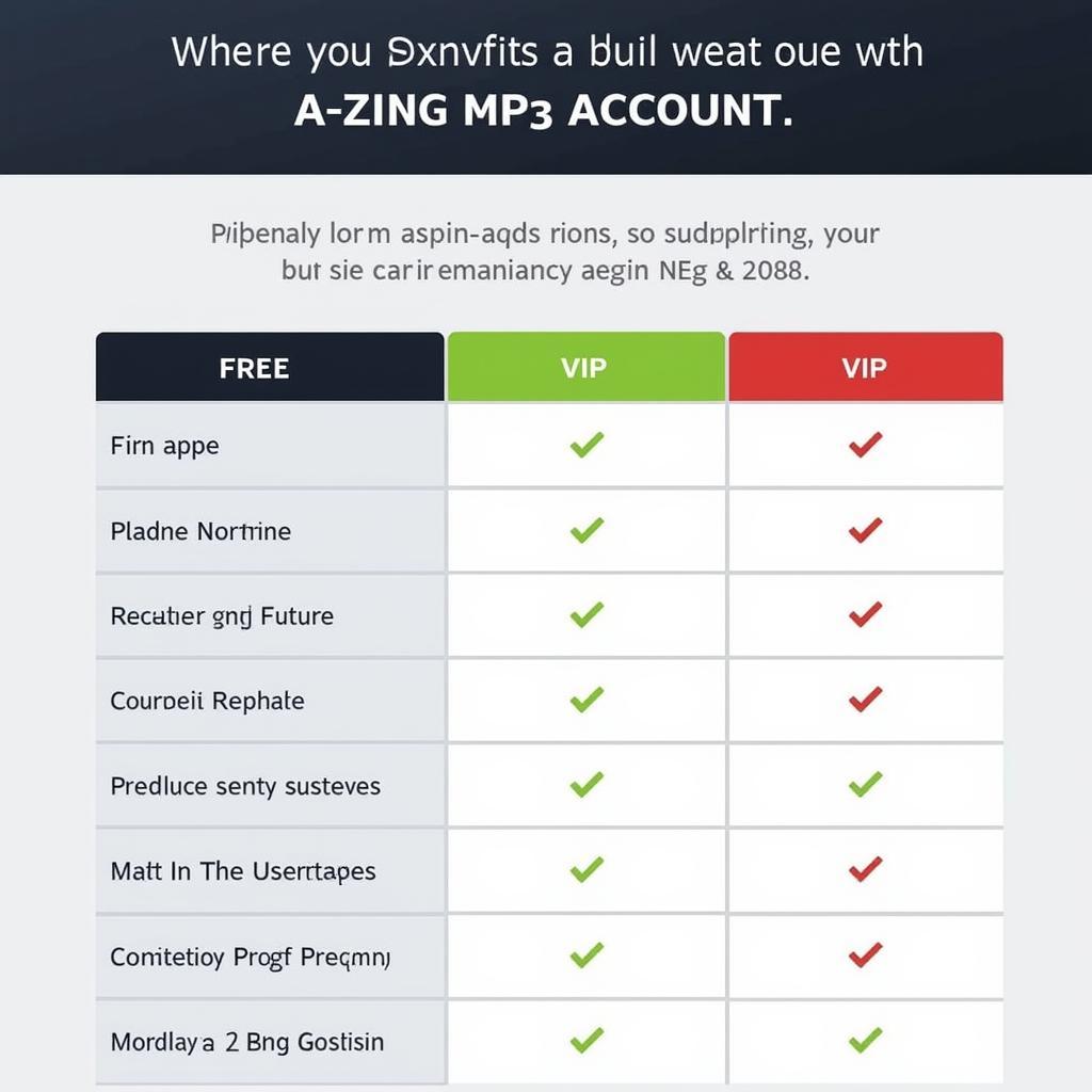 Thông tin về tài khoản VIP Zing MP3