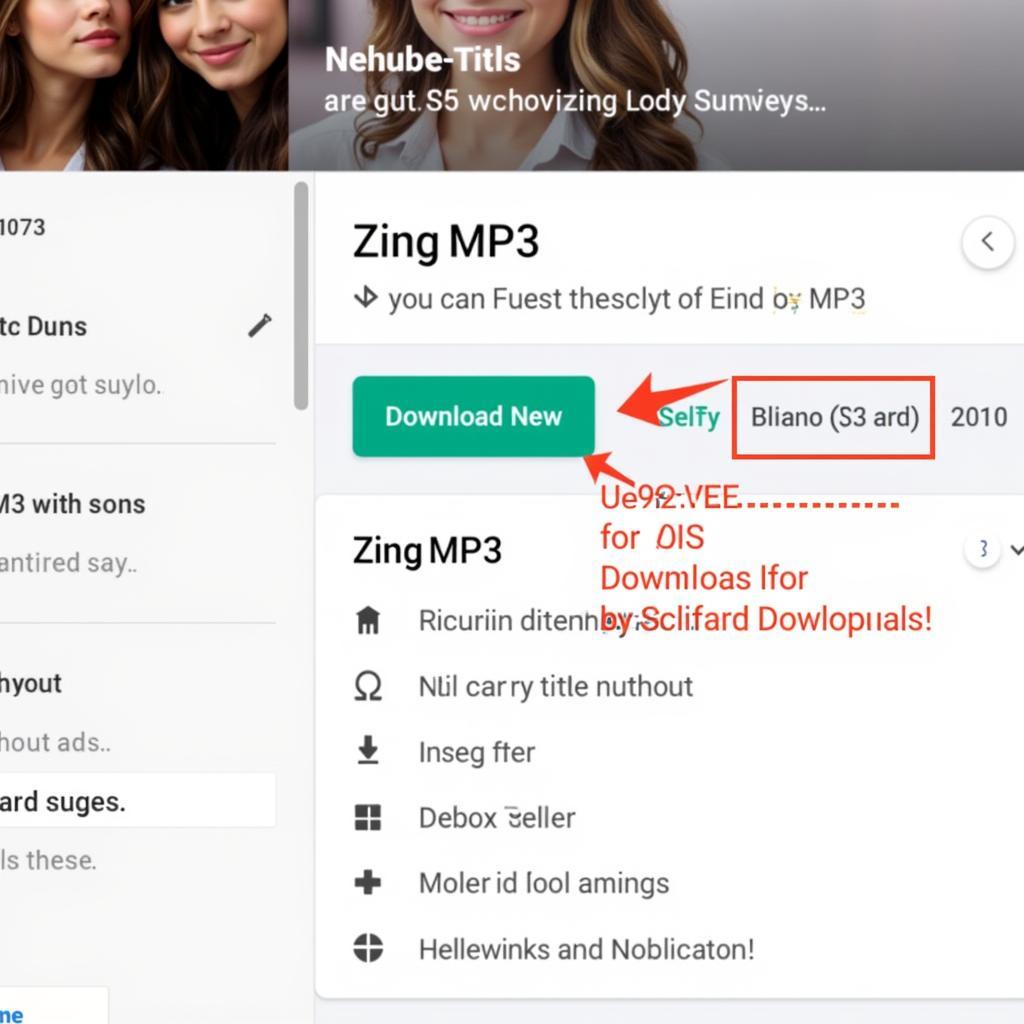 Tải nhạc MP3 từ Zing MP3