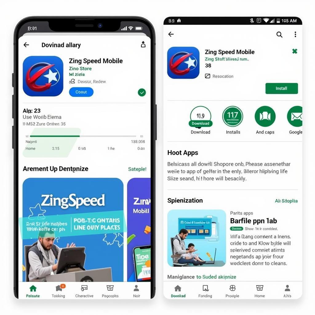 Tải Zing Speed Mobile dễ dàng trên App Store và CH Play.