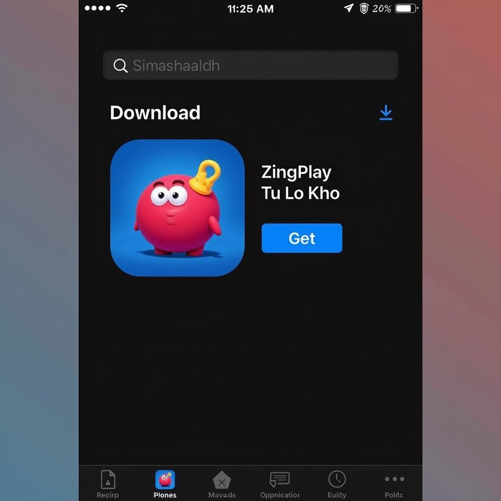 Cách tải Zing Tú Lơ Khơ trên App Store iPhone 7