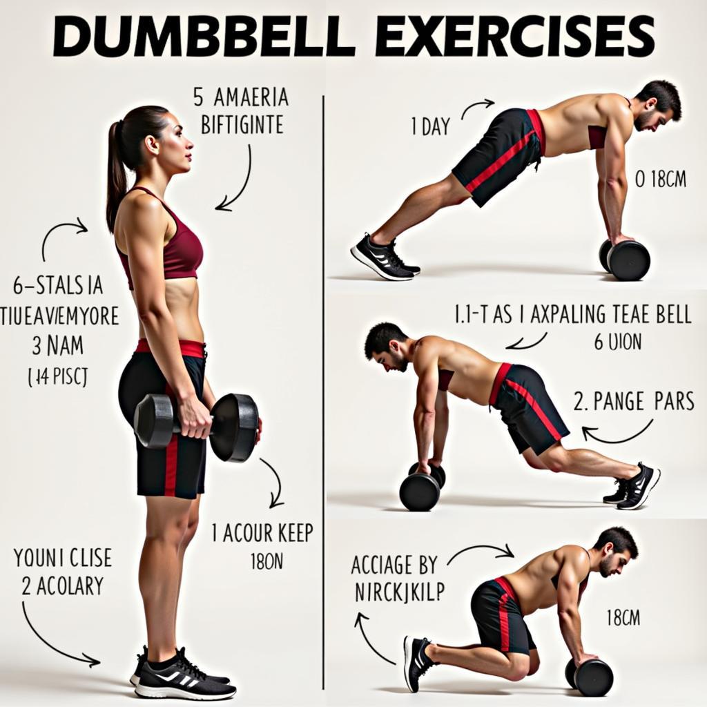 Tập tạ đúng cách với Dumbbell