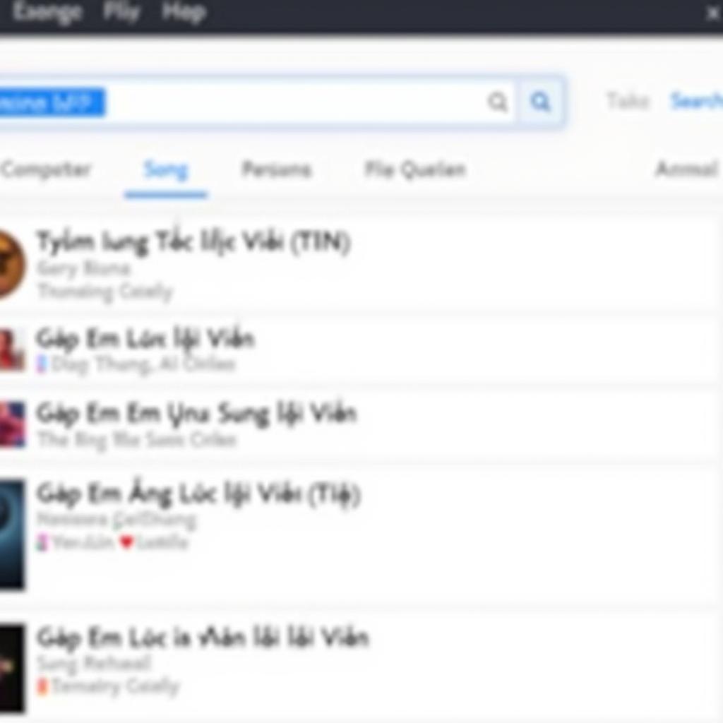 Tìm kiếm "Gặp Em Đúng Lúc" trên Zing MP3