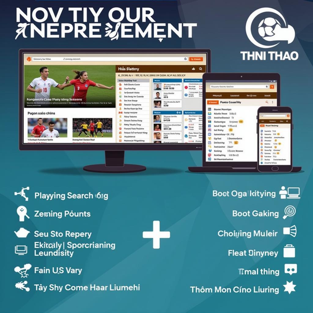 Tìm kiếm thông tin thể thao