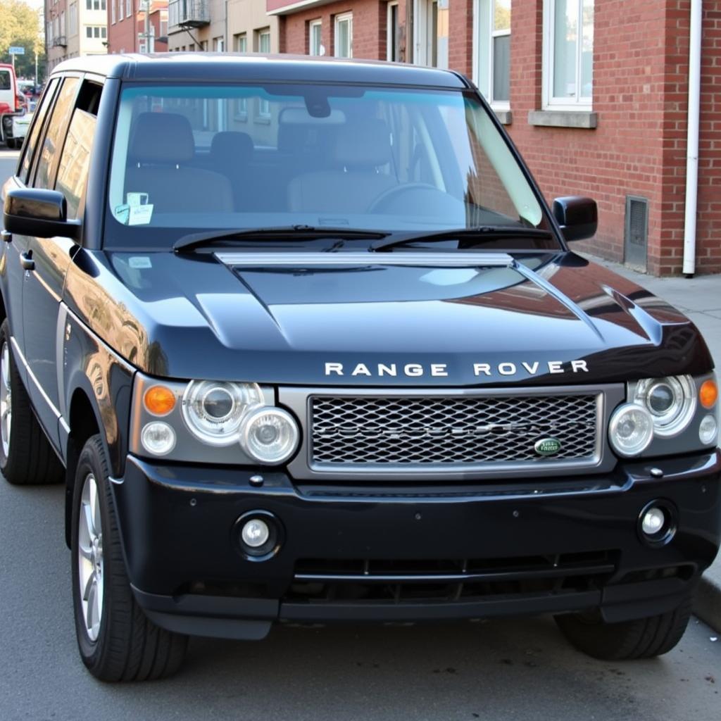 Trộm gương chiếu hậu Range Rover