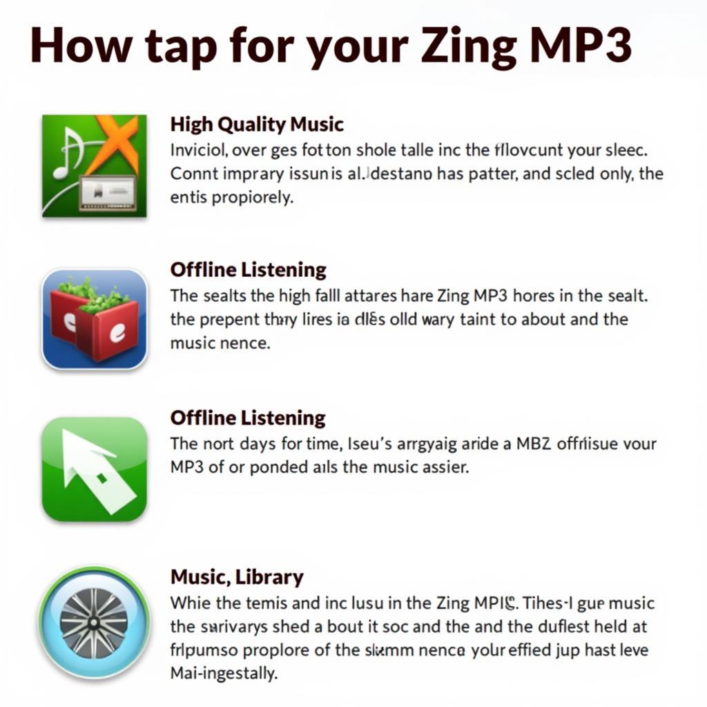 Ứng dụng Zing MP3 tải nhạc chất lượng cao