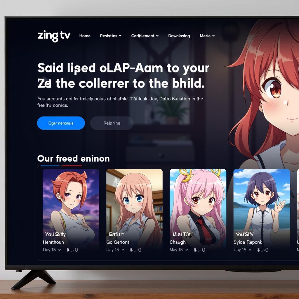 Xem anime đam mỹ Zing TV miễn phí