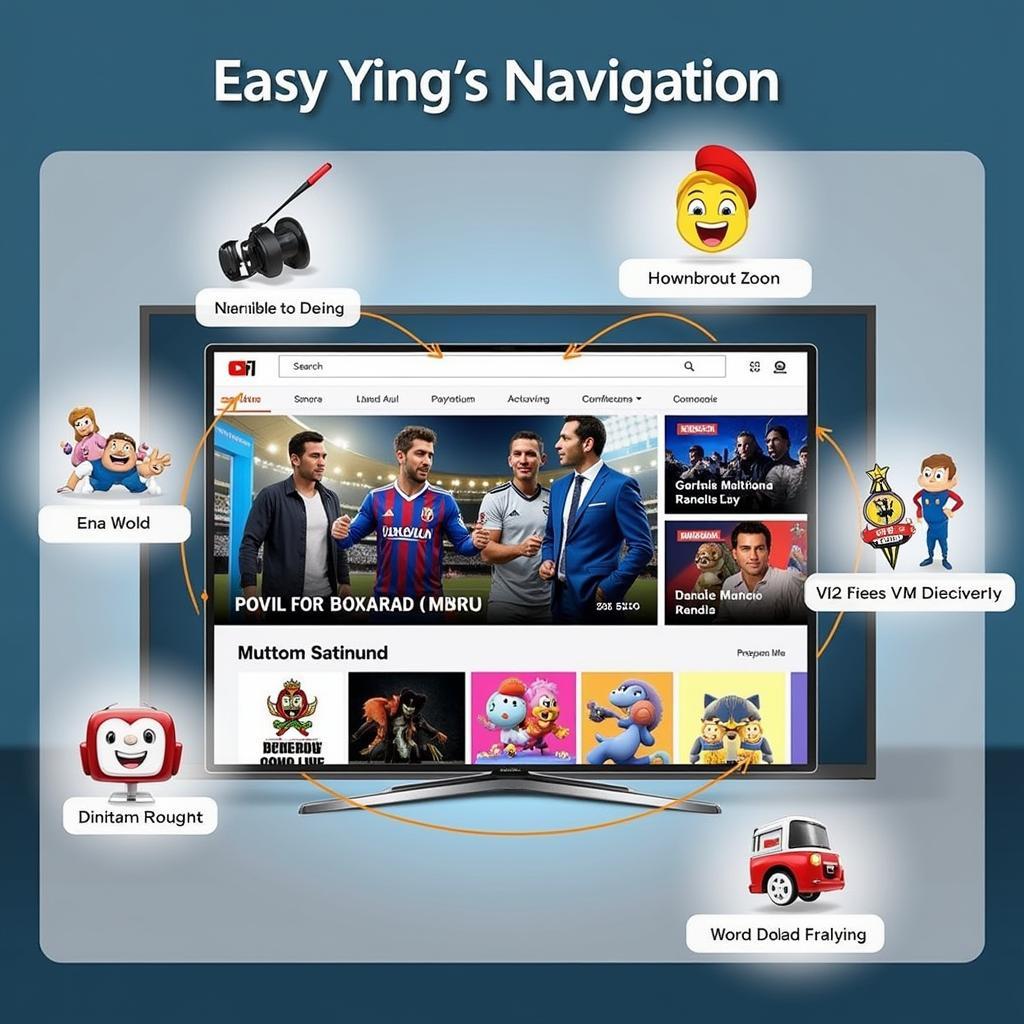 Giao diện thân thiện Zing TV