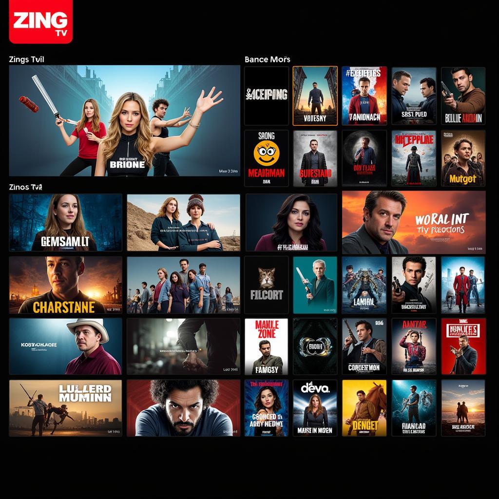 Zing TV App: Kho nội dung phong phú