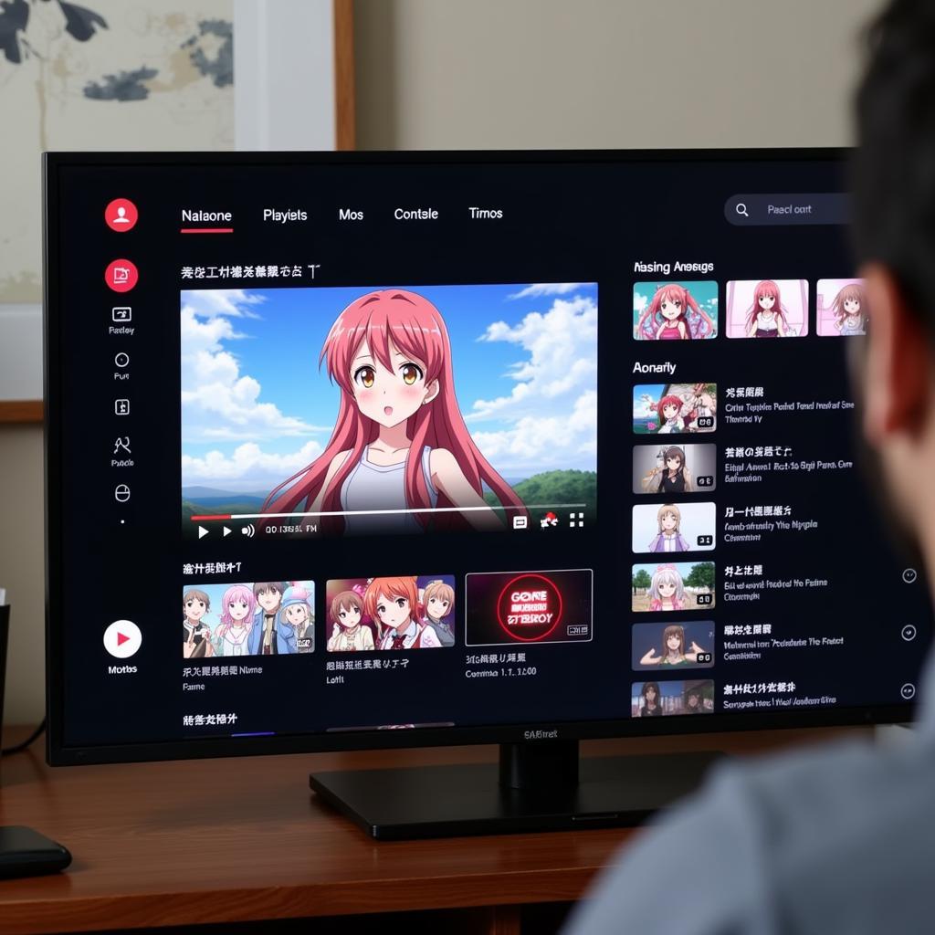 Giao Diện Xem Anime trên Zing TV